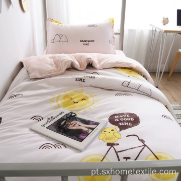 conjunto de capa de cama bonita